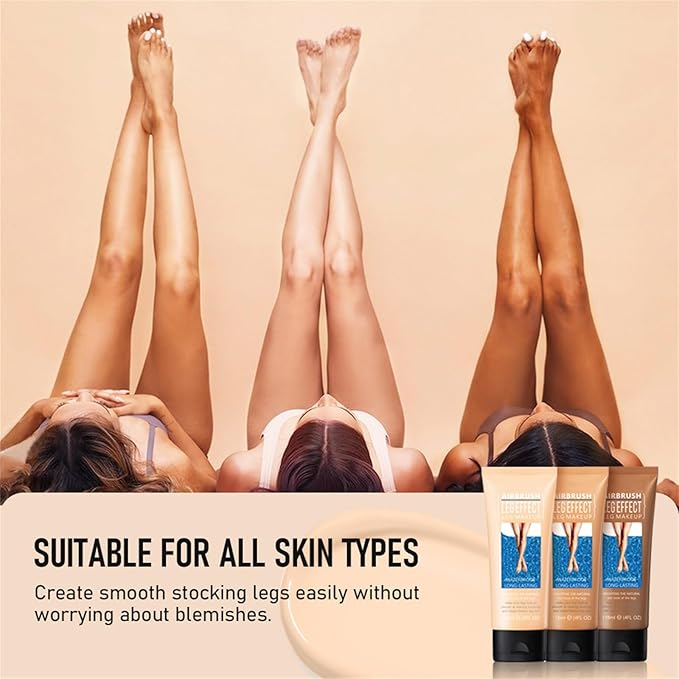 Leg Makeup Waterproof No Transfer, Leg Makeup Lotion, (Fairest Glow)