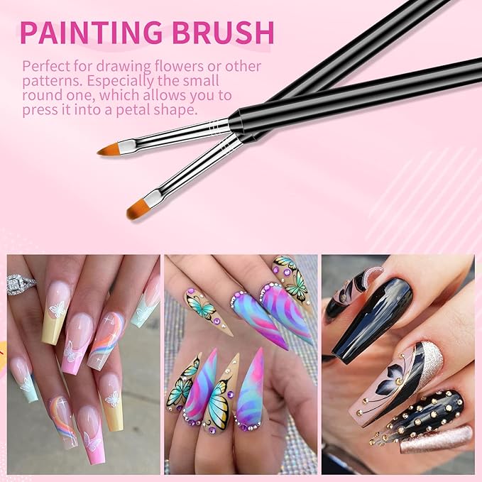 Saviland nail art brushes set