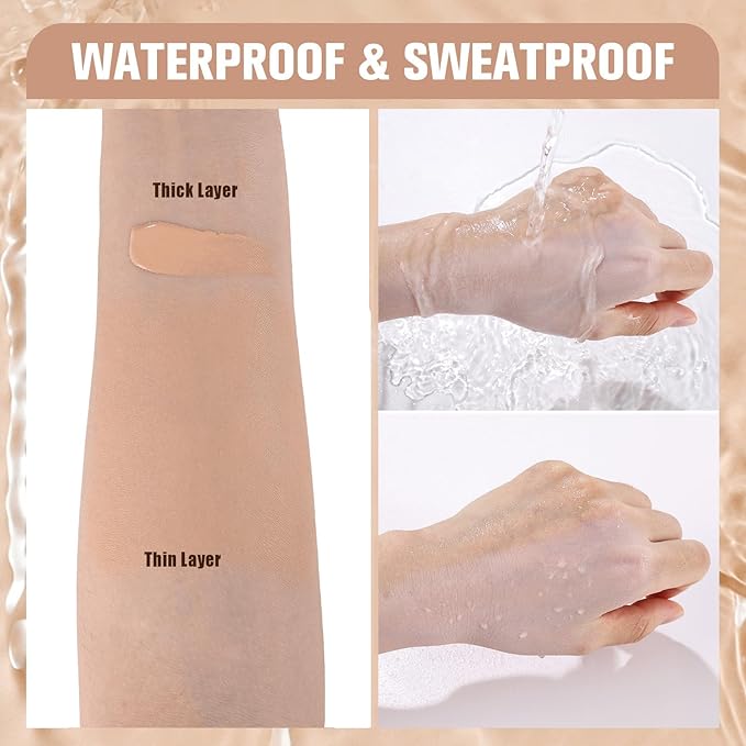 UCANBE Matte Liquid Foundation Makeup, Medium to Full fl. oz.