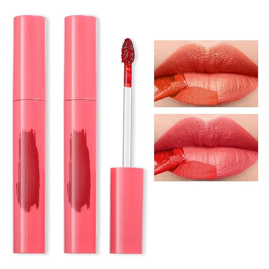 Inyzy 2 Colors Peel Off Matte Lip Tint, Lasting