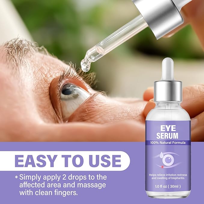Eye serum, mild eye treatment