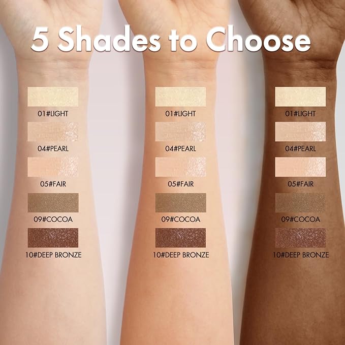 Liquid Concealer Stick Makeup, Hydrating and Lightweight for 09# COCOA