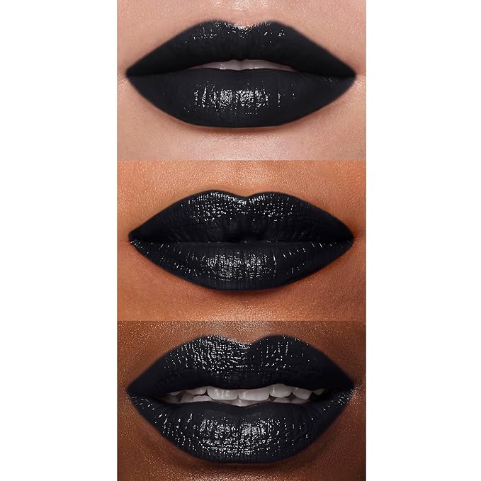 e.l.f. O Face Satin Lipstick, Richly Pigmented, Nourishing & Long-Lasting Creamy Lipstick, Infused With Jojoba, Vegan & Cruelty-Free, All Night