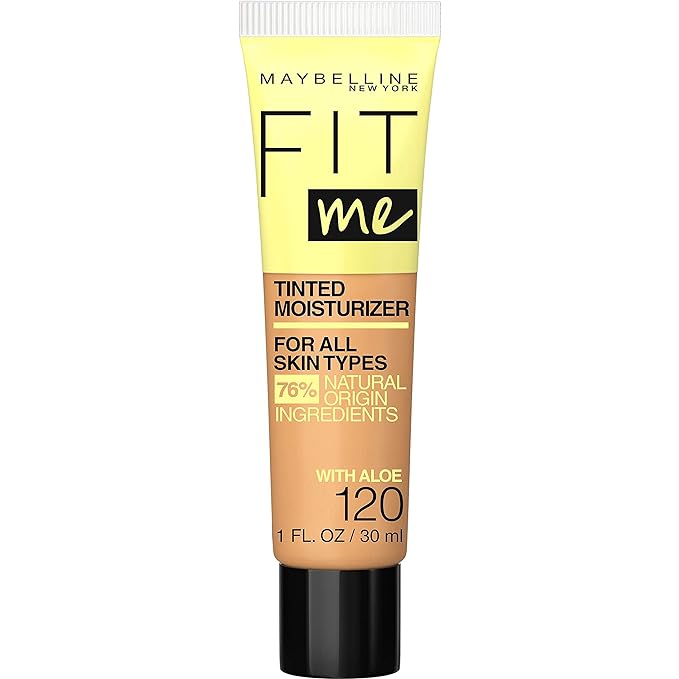 Maybelline Fit Me Tinted Moisturizer, Natural Coverage, Face 1 Count