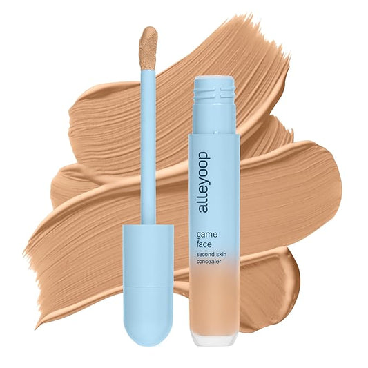 Alleyoop Game Face Concealer Makeup, Lightweight to Medium