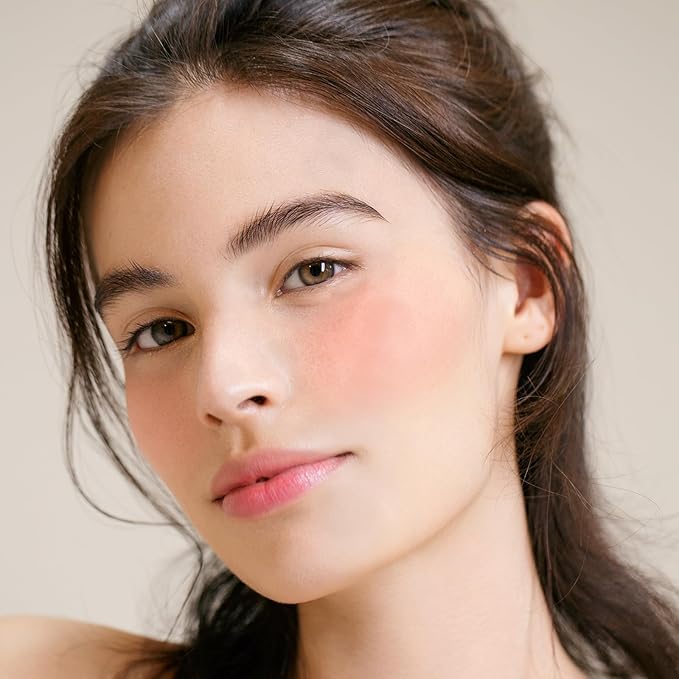 AFGHOZ Pink Cream Blush Powder, Matte Blush Shadow Mature Skin