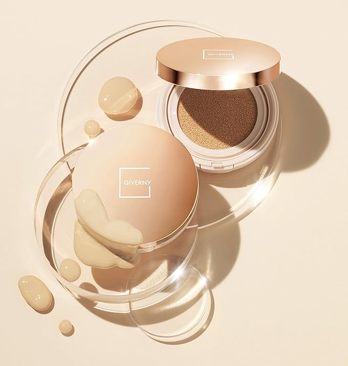 GIVERNY Milchak Cover Foundation Cushion with Refill #ight x 2 21 L