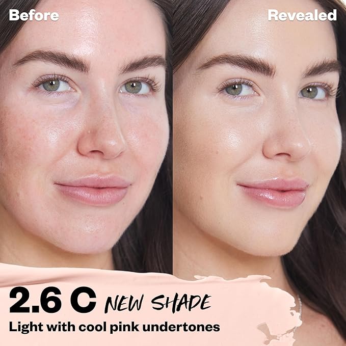 Kosas Revealer Concealer - Medium Coverage Makeup with 2.6 C)