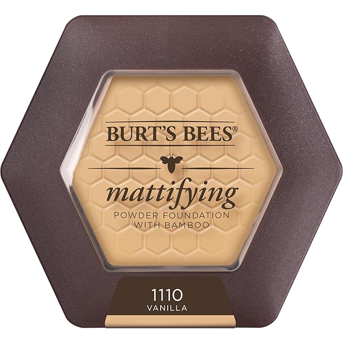 Burt’s Bees 100% Natural Origin Mattifying Powder Foundation, May Vary