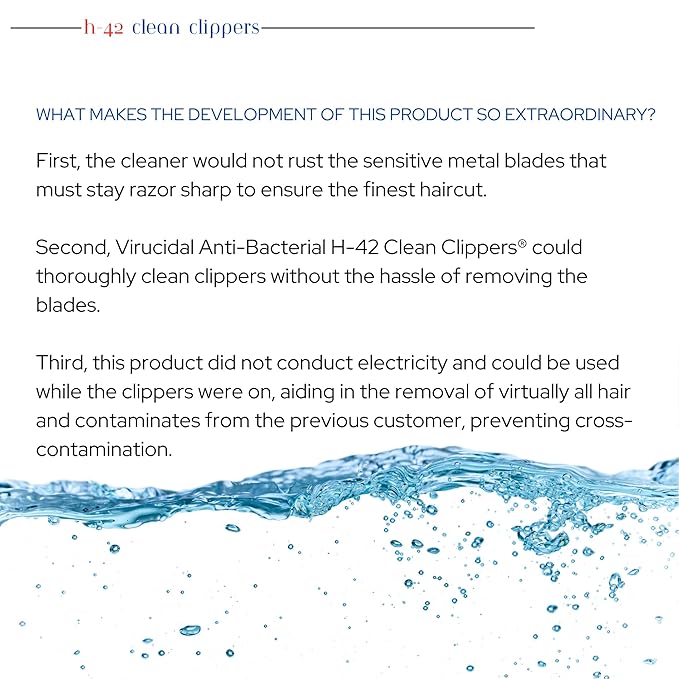 H-42 Clean Clippers Blade Cleaner