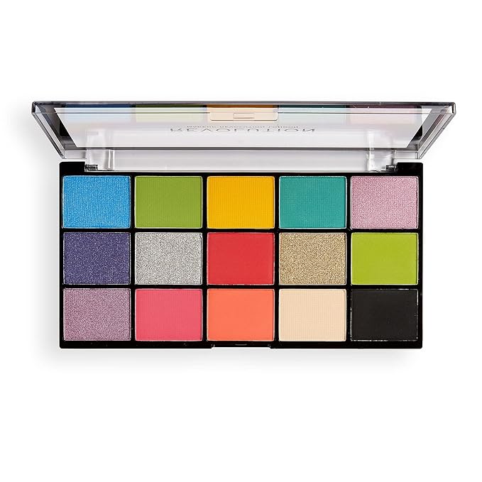 Makeup Revolution Reloaded Palette, Makeup Eyeshadow Palette, Includes 5g