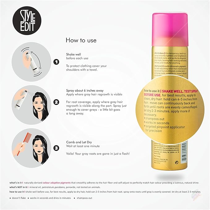 Style Edit DARK BLONDE Root