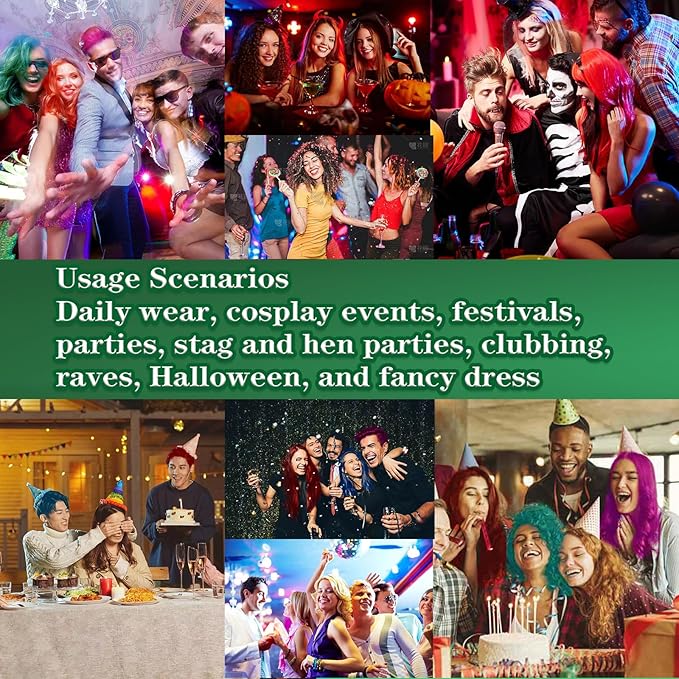 Green Hair Color Wax, Temporary