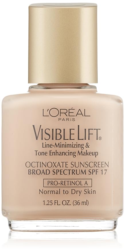 L'oreal Visible Lift Line-minimizing and Tone-enhancing Makeup, Normal/Dry