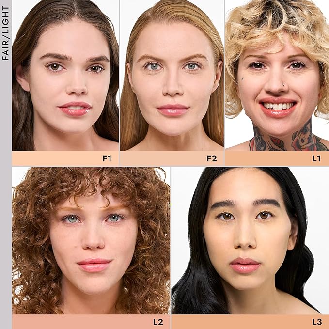 COVER FX Pressed Mineral Foundation - Shade L1 Skin Types