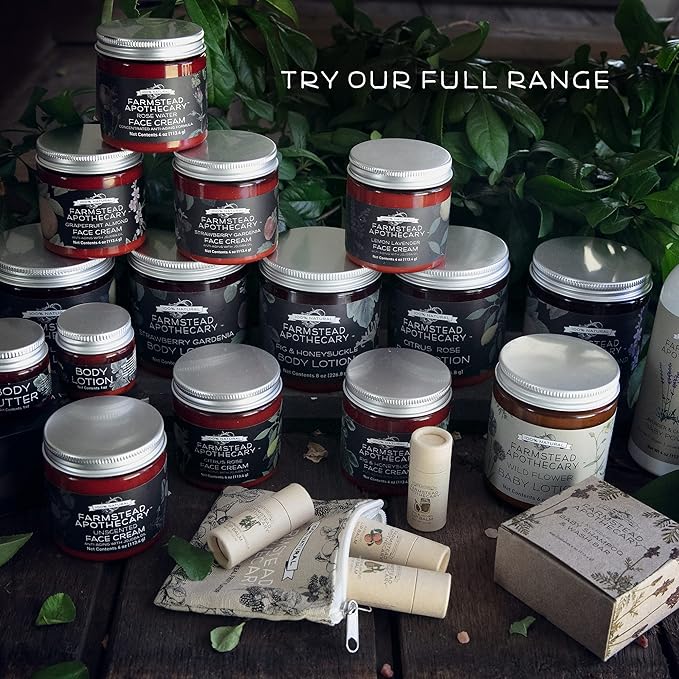 Farmstead Apothecary 100% Natural Lip Balm oz