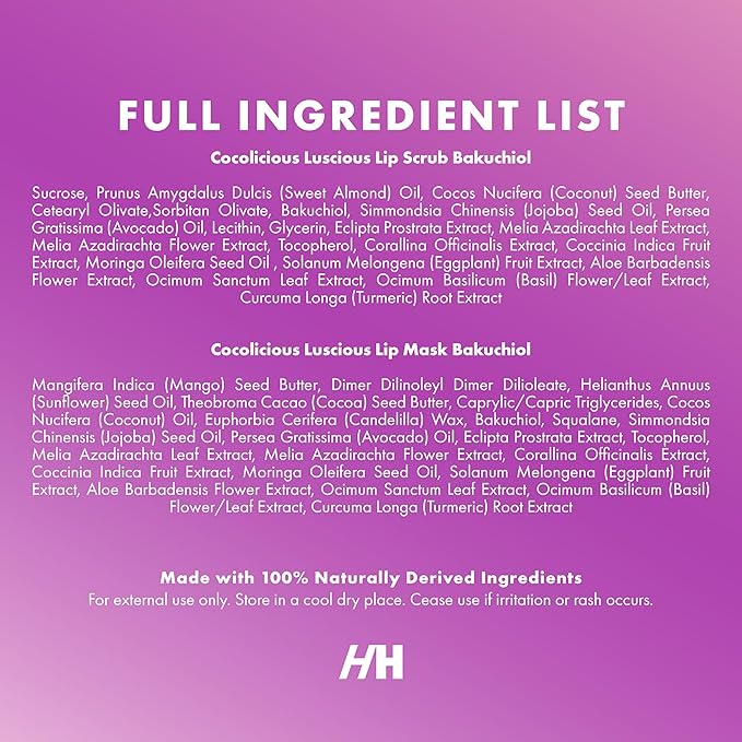 100% Natural Lip Scrub, Vegan Conditioning