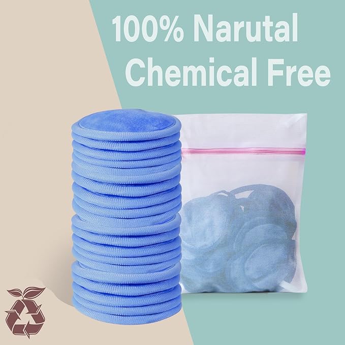 Makeup remover pads, 18 packs