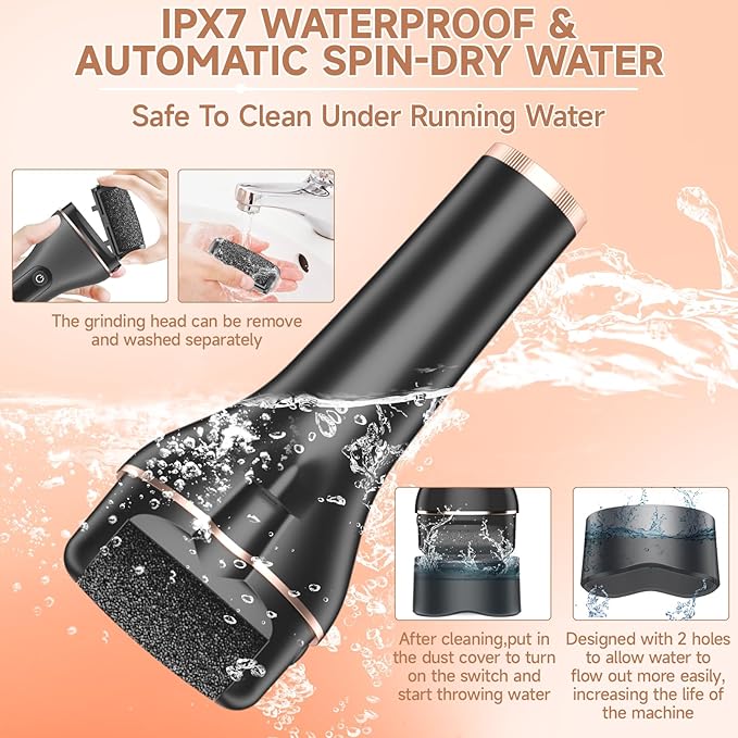 Electric callus remover for feet,rechargeable