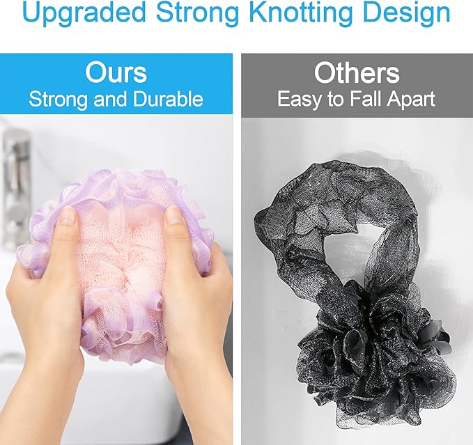 Amazerbath loofah sponge 75g/piece, exfoliating