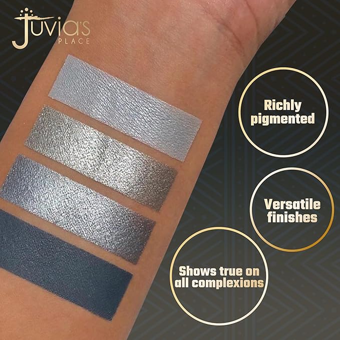 Juvia's Place Rebel Quad Grey Eyeshadow Palette -