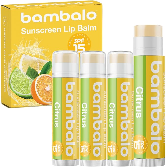 4-Pack Citrus SPF 15 Lip Balm