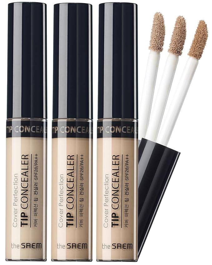 THE SAEM Cover Perfection Tip Concealer 3 Color #1.5, #2) 0.2 fl.oz