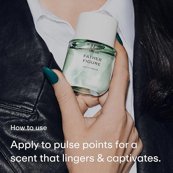 PHLUR Father Figure Eau de Parfum - Full Size Perfume for Women & Men Fragrance - Green Fresh Fig Perfume with Iris, Jasmine, Patchouli, Sandalwood & Vanilla (50mL)