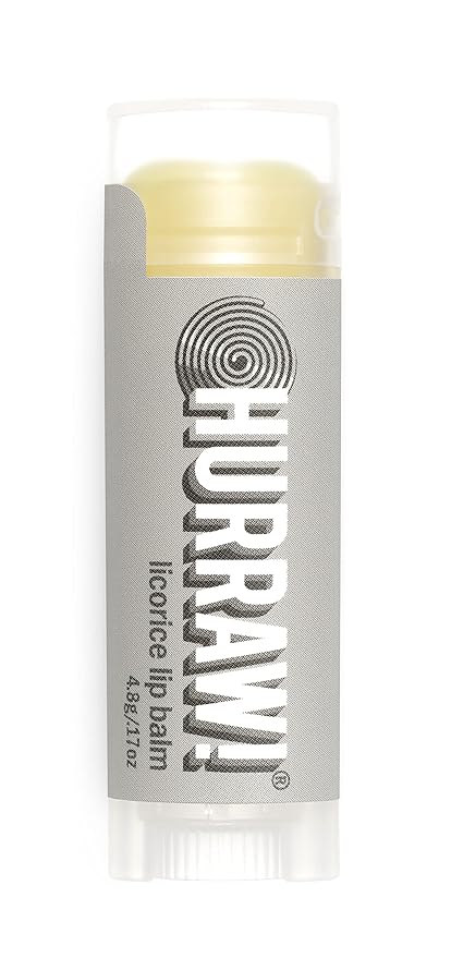 Hurraw! Licorice Lip Balm: Organic, Certified