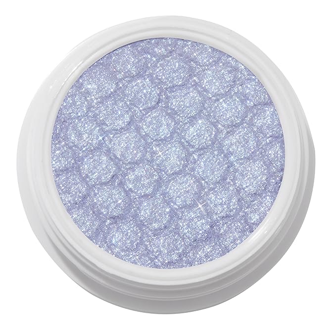 ColourPop Super Shock Shadow - High-Pigment, Crème-Powder Eye Makeup - Single Glitter Eyeshadow with Zero Fallout and Unique Bouncy Texture - Metallic Baby Blue Eyeshadow - Moon Daisy (0.07 oz)