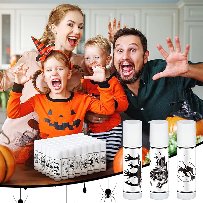 50 Pcs Halloween Spooky Lip Balm