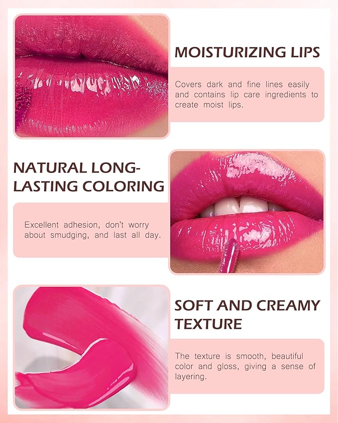 Moisturizing Lip Tint Stain, Velvet Water Lip Tint Moisturizing