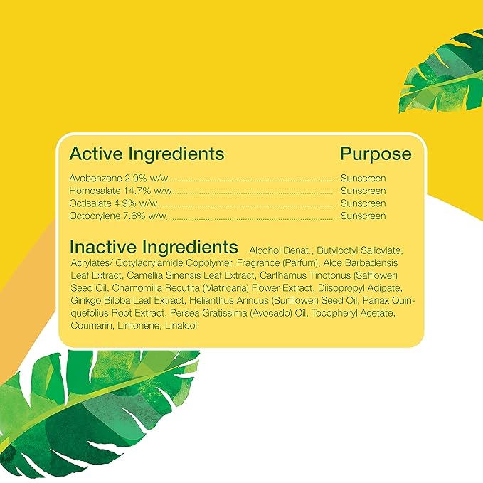 Alba Botanica Sunscreen Spray for Face and Body, Broad Spectrum SPF 15 Sunscreen, Hawaiian Coconut, Water Resistant and Biodegradable, 5 fl. oz. Bottle (Pack of 2)