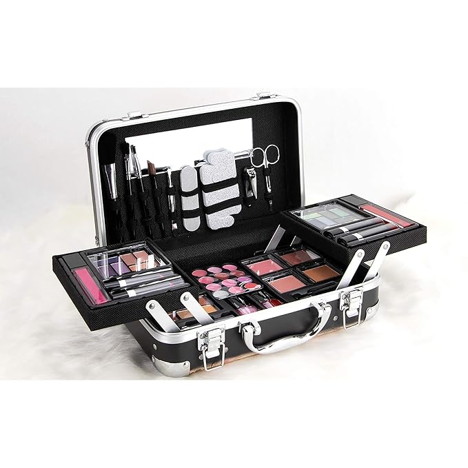 61pcs Makeup Gift Set With Extendable Trays