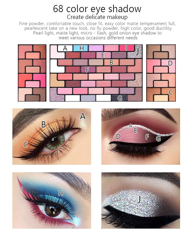 98 Colors All in one Makeup