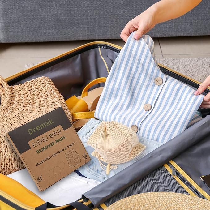 Reusable makeup remover pads -