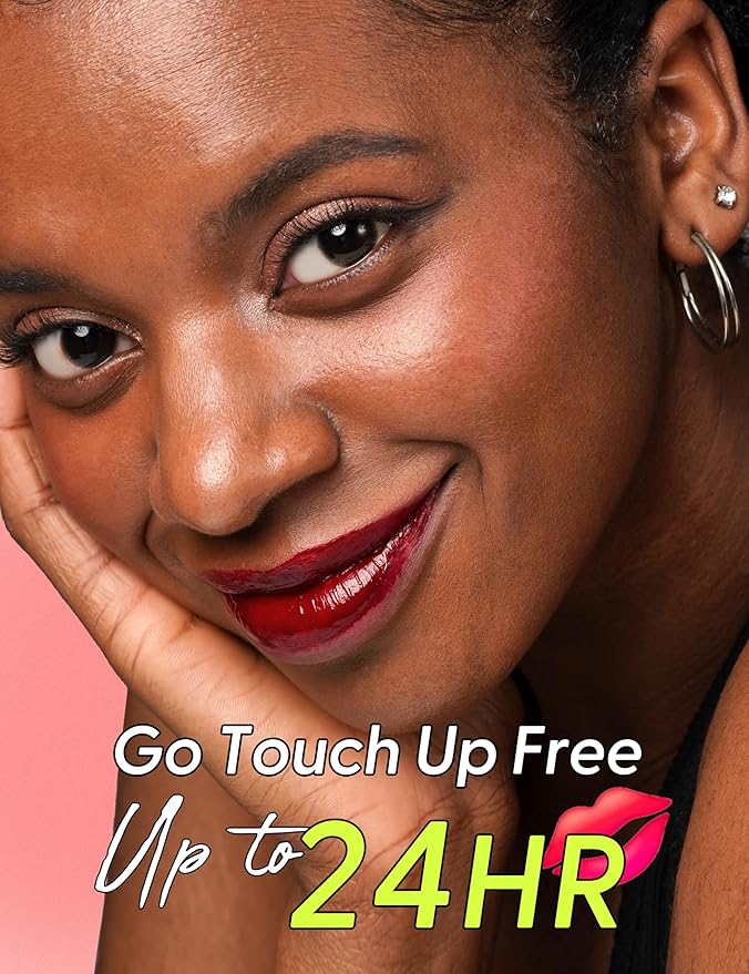 LIP My Tint Pack - Korean Lip Stain Peel Off Pack | Kiss-Proof Korean Lip Tint Long Lasting Lip Stain Marker | Waterproof Lip Stain Peel Off Lipstick (03. Classic Red, 0.50 Fl Oz)