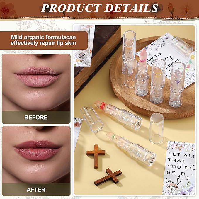 12 Sets Christian Lip Balms