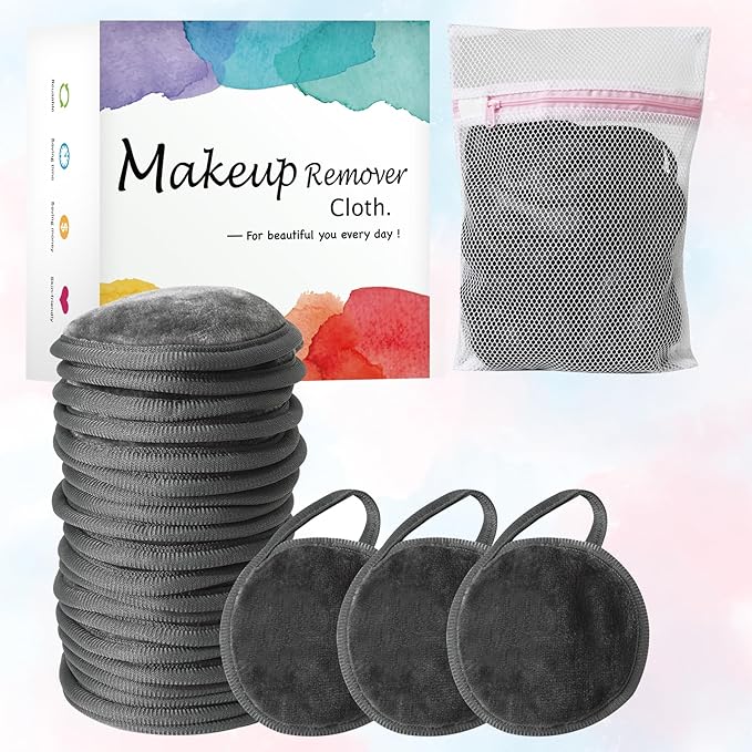 20 packs reusable makeup remover