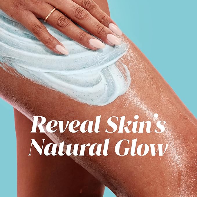 Olay Body Indulgent Mineral Scrub, Skin Exfoliating & Massaging Pearls, Nourishing Soft & Gentle Formula, Renewing BHA, Vitamin B3 Complex, Luxurious Fragrances, Coconut & Guava Scent, 11 oz