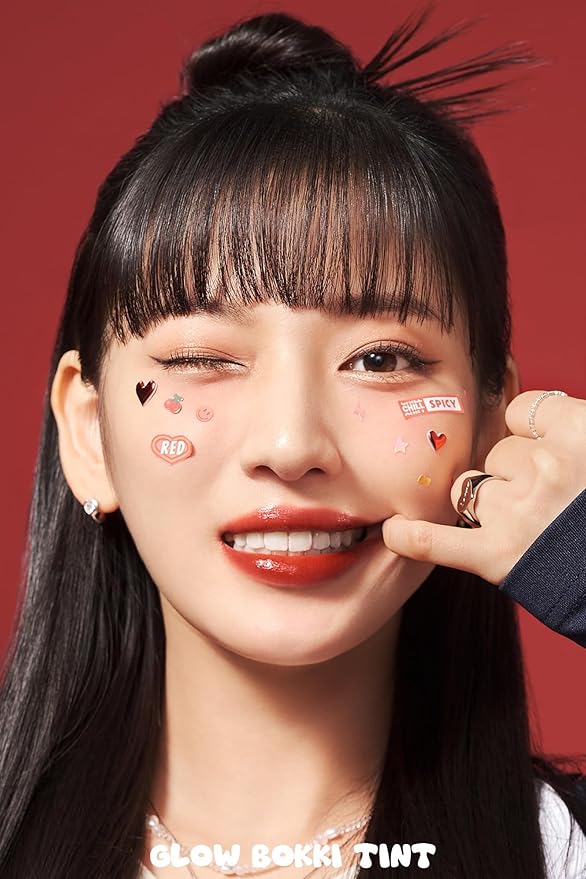 Glow Bokki Glossy Lip Tint, Korean Beauty (GB11 Mauve Brick, 4.1 grams)