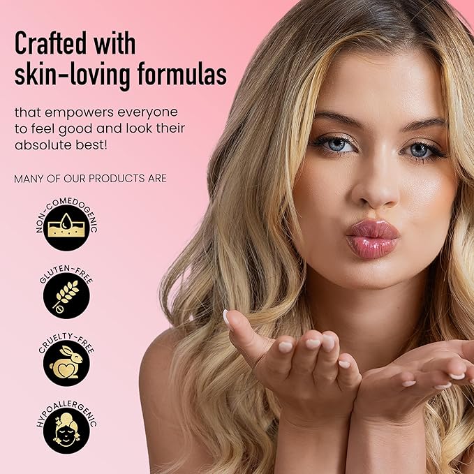 Frankie Rose Cosmetics Lip Gloss | Non-Sticky Formula, Long Lasting Lip Gloss, Bold Pigment & Hydrating Lip Gloss, Pressed Flower Glossy Lip Gloss, 20g