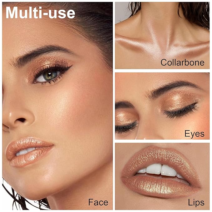 FV Cream Highlighter Stick, Blendable & Long Lasting 03 Champagne