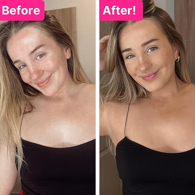 Tanceuticals Facial Self Tanner - CC Self Tanning Lotion for Face Gives Gradual & Natural Sunless Tan - Fresh Coconut Scent - Won’t Clog Pores or Cause Acne - Easy to Apply - Light Shade 1.7 oz