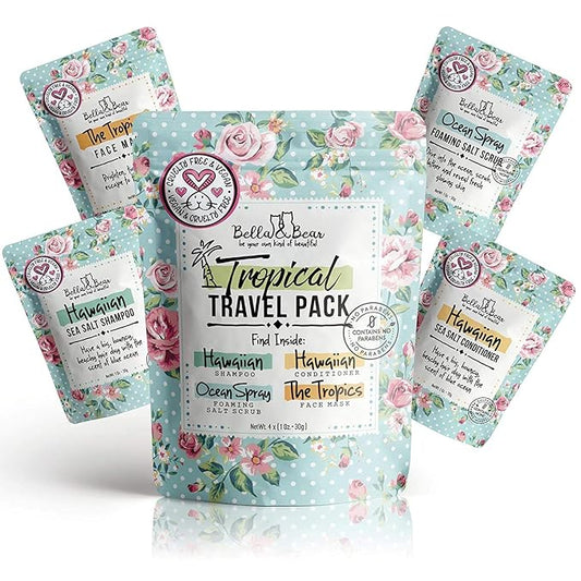 Bella & Bear Tropical Travel Pack,