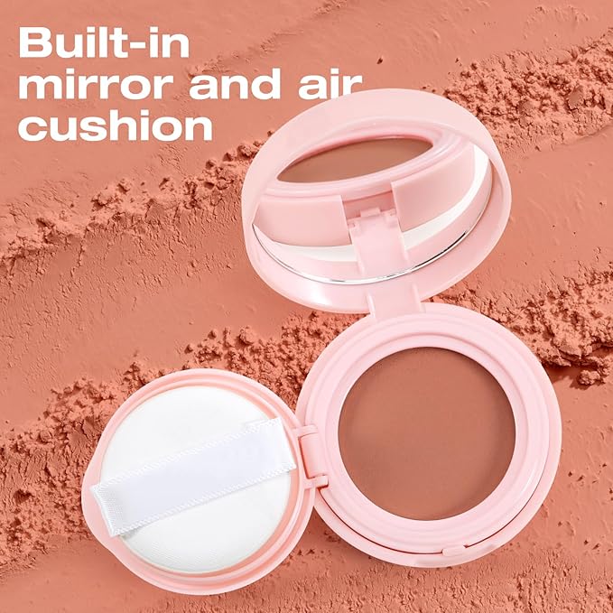 AFGHOZ Pink Cream Blush Powder, Matte Blush Shadow Mature Skin