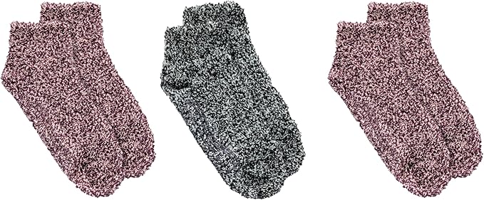 Dr. Scholl's Women's Low Cut Soothing Spa Socks-Lavender & Vitamin E Infused-2 & 3 Pairs-Bottom Grippers