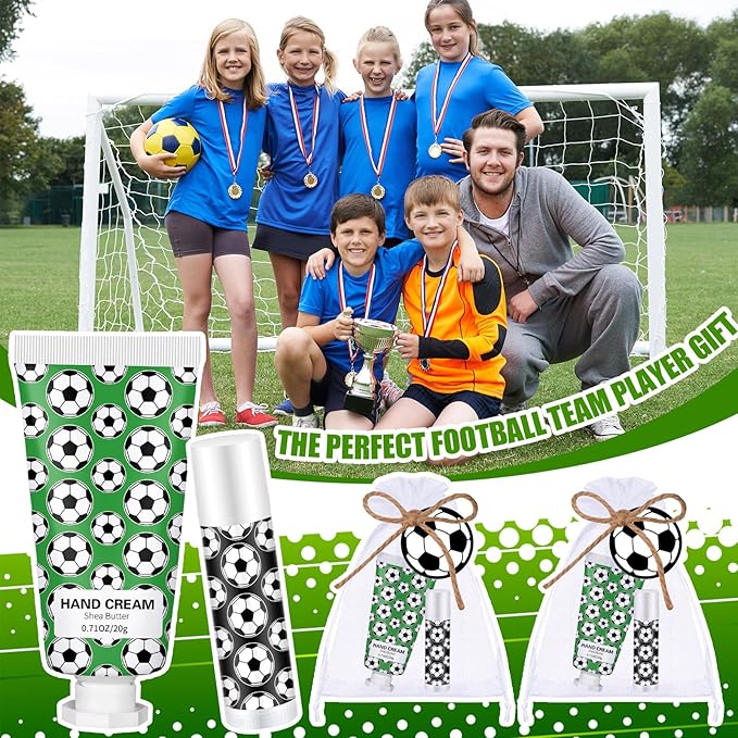 36 Sets Soccer Lip Balm Hand