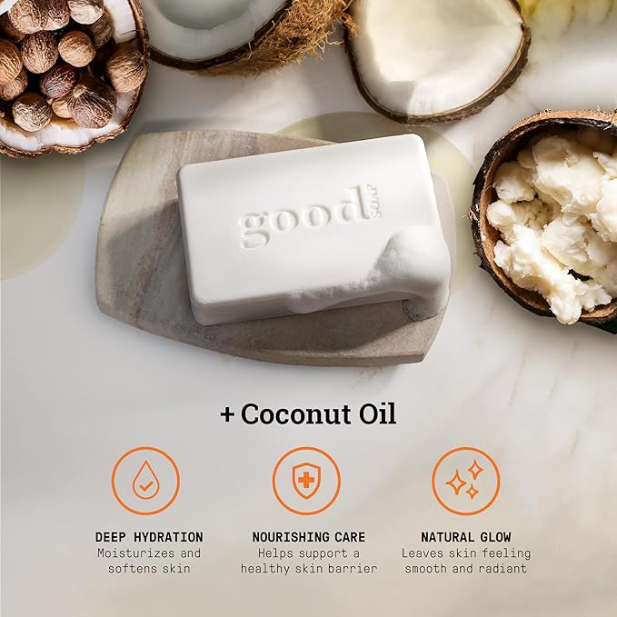 Alaffia Lavender Good Soap Value Pack 4 Count, 20 OZ