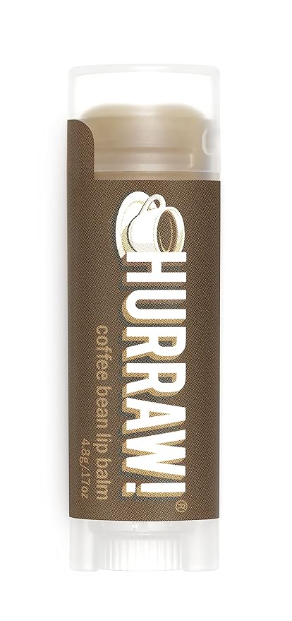 Hurraw! Coffee Bean Lip Balm: Organic,
